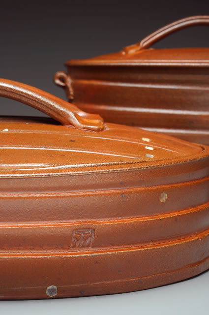 New Work :: Close Up Cassarole, Dutch Oven  :: Tom White Pottery